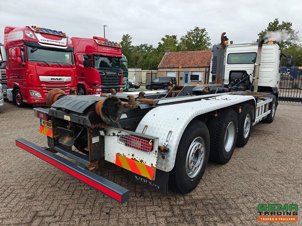 Volvo FMX 370 8x2/6 Day Cabin Euro 5 - HIAB 30T Hook Arm - 9T Front Axle - Catch Mouth Coupling