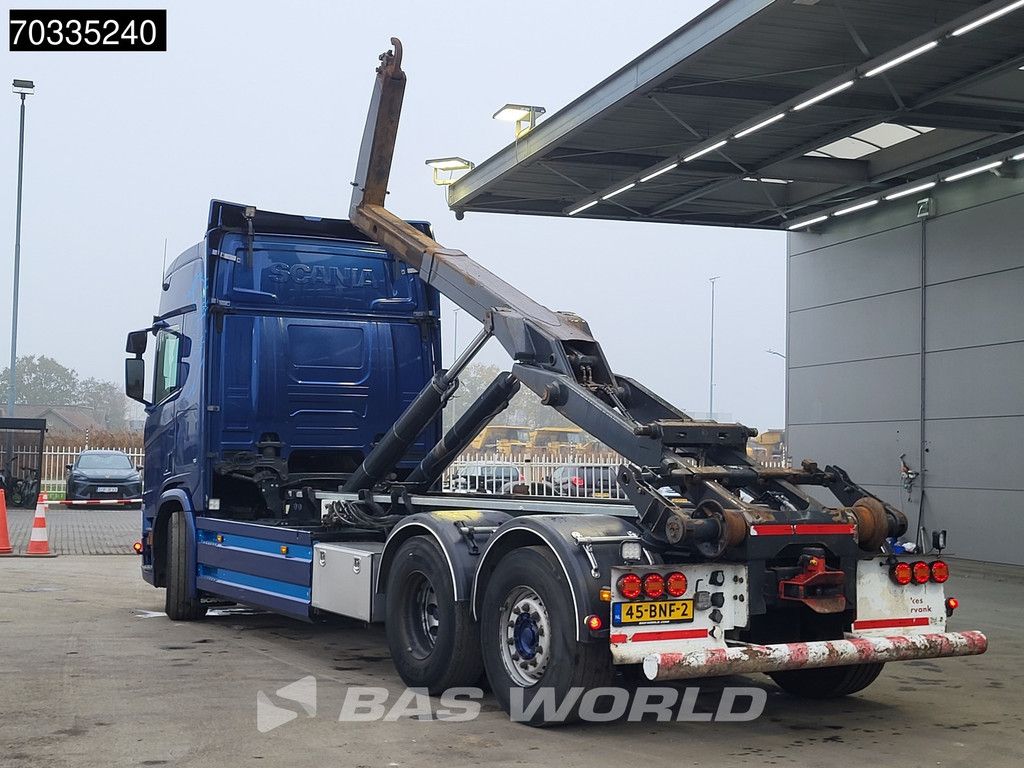 Scania R R450 6X2 NL-truck APK 25tons VDL Containersystem Lift+Steering axle Full Air Euro 6