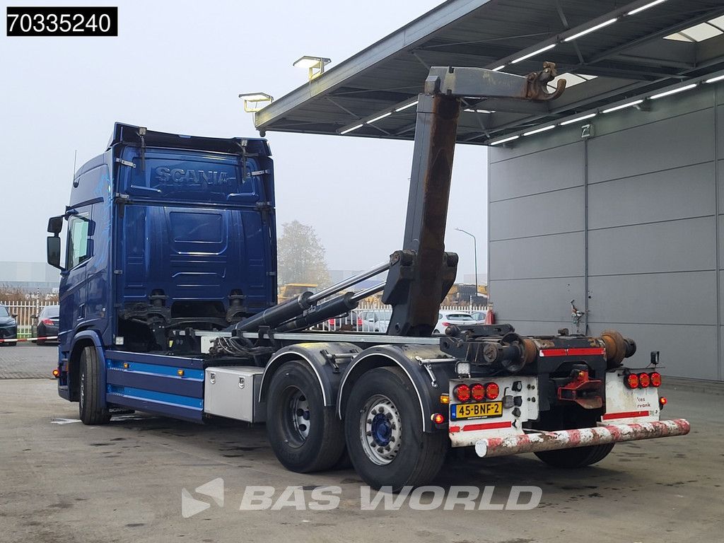 Scania R R450 6X2 NL-truck APK 25tons VDL Containersystem Lift+Steering axle Full Air Euro 6