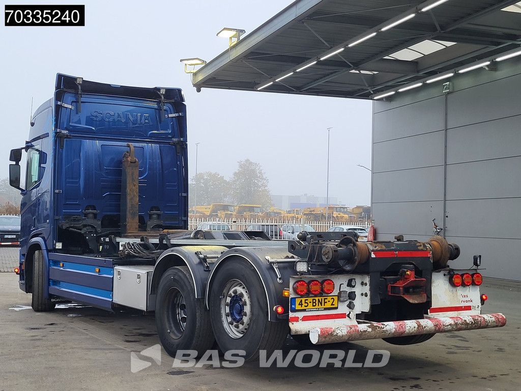 Scania R R450 6X2 NL-truck APK 25tons VDL Containersystem Lift+Steering axle Full Air Euro 6