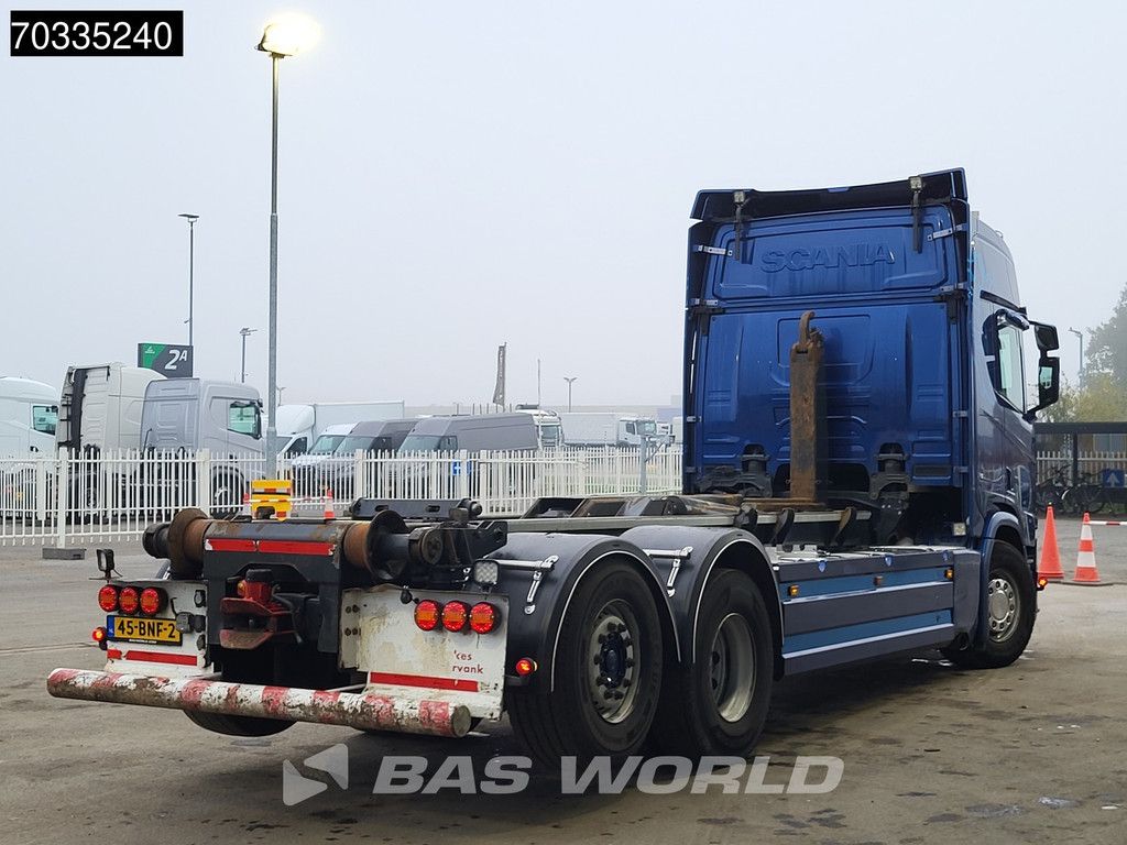 Scania R R450 6X2 NL-truck APK 25tons VDL Containersystem Lift+Steering axle Full Air Euro 6
