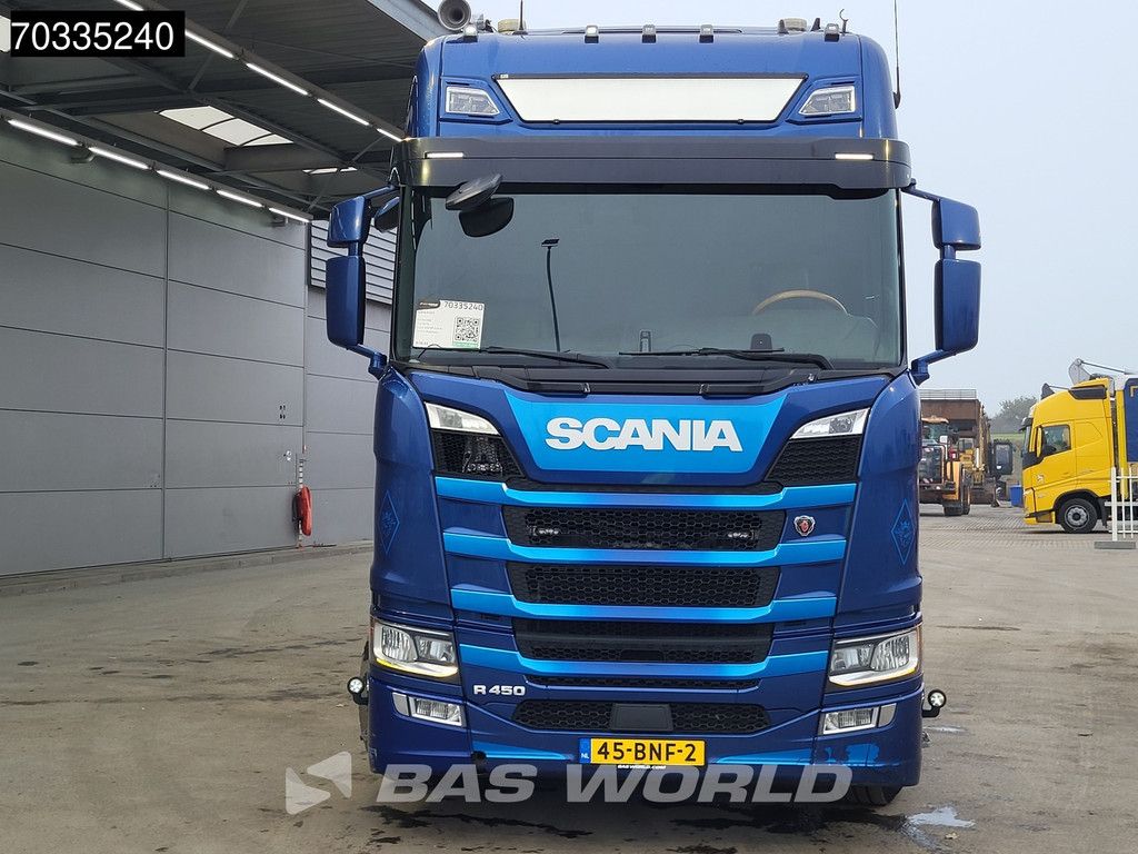 Scania R R450 6X2 NL-truck APK 25tons VDL Containersystem Lift+Steering axle Full Air Euro 6