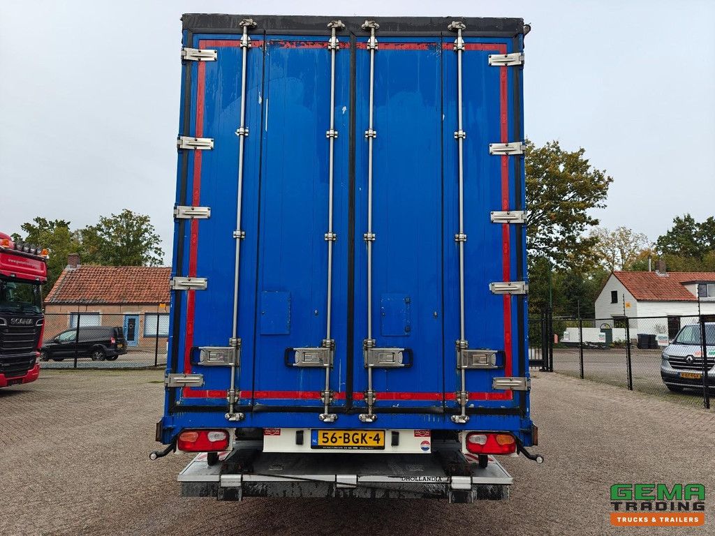 DAF XF 440 FAR 6x2 SpaceCab Euro6A - Curtainside Sliding/Roof 8.1m - Tail lift 2000KG - Towing hitch - SmartTacho V2
