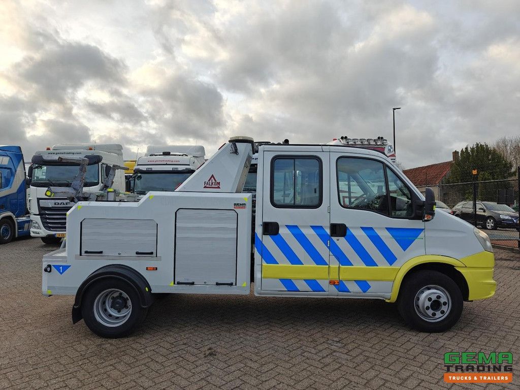 Iveco 70C17 4x2 Double Cab 7-Person Euro5 - Recovery Vehicle - Falkom FAW3000 + Winch 3600kg - Radio Controlled - Reconditioned Gearbox!