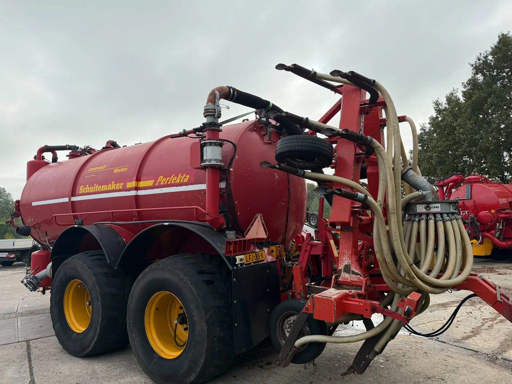 Schuitemaker Perfekta 200 Vacuumtank Evers 20 m3 Giertank Freiberger Afgifte regeling Veenhuis