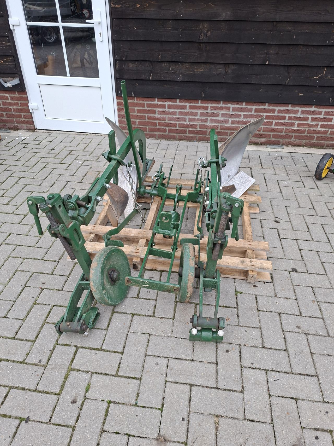 2- scharige ploeg | goedwerkend | Oldtimer