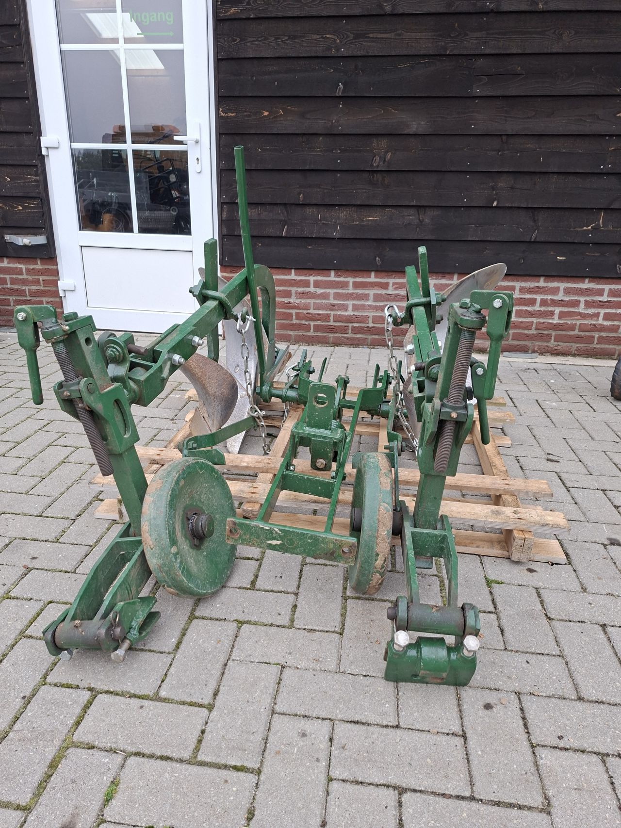 2- scharige ploeg | goedwerkend | Oldtimer