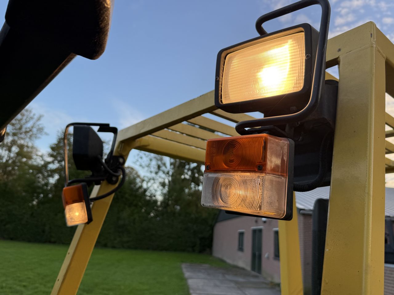 Hyster 2.5 tonner lpg heftruck 3-delig Sideshift vorkversteller