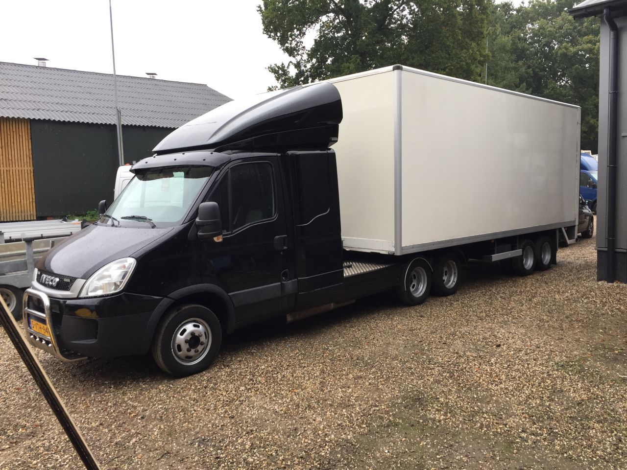 BE TREKKER jeep-as 12 ton-be oplegger jeep-as 10 ton veldhuizen