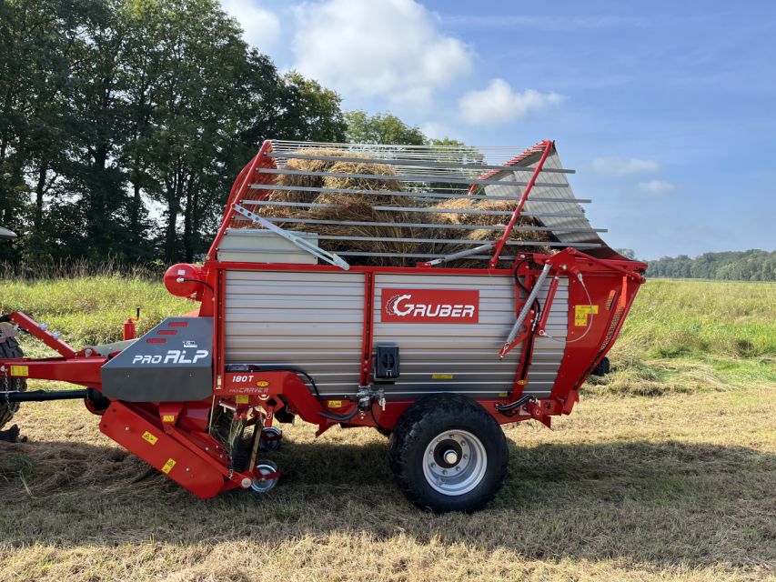 Gruber Pro Alp 180T opraapwagen Opraapuitrusting - Tom Techniek Klarenbeek