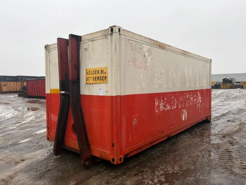 ALL-IN Containers 20ft geïsoleerde container op slede Perscontainer ...