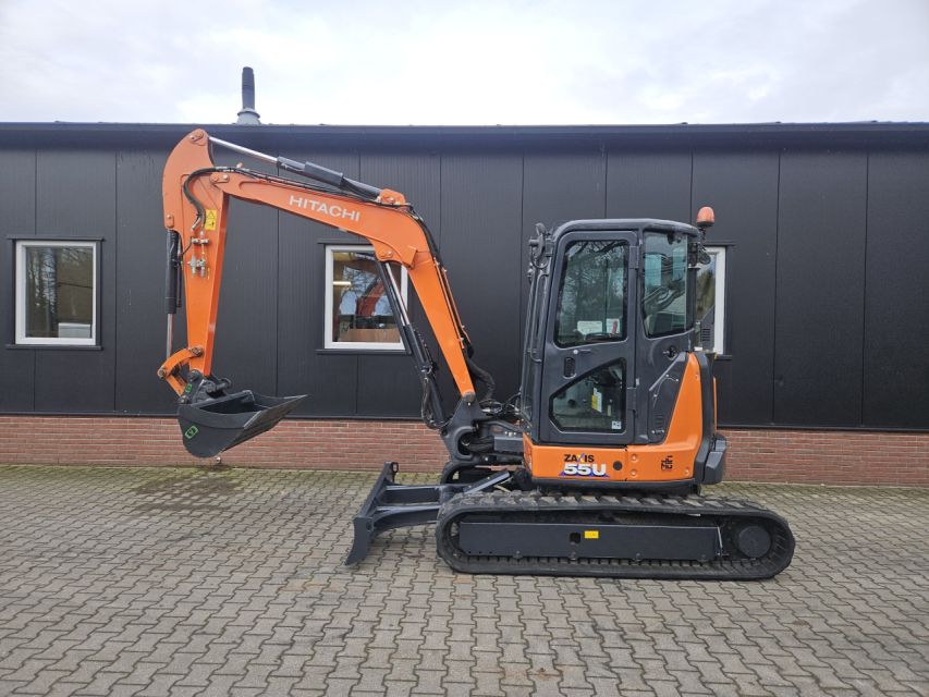 Hitachi ZX55 U-6 CLR, bouwjaar 2022 Minigraver - Eijsink Machinery BV
