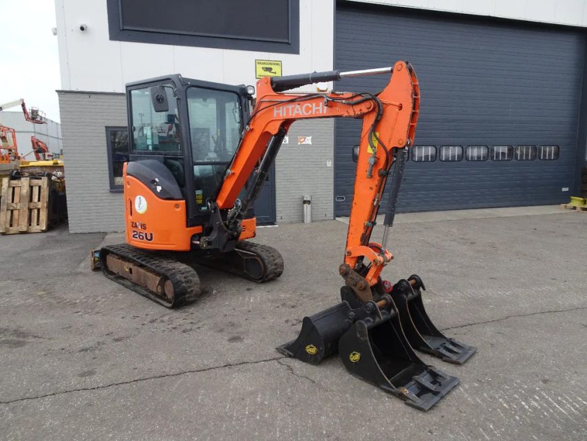 Hitachi ZX26U-5A, bouwjaar 2018 Minigraver - HVE Equipment