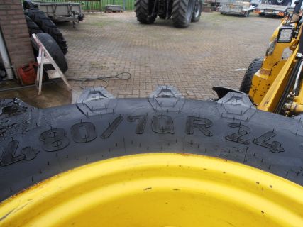 tractor shovel aanhanganger