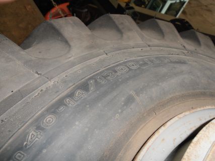 tractor shovel aanhanganger