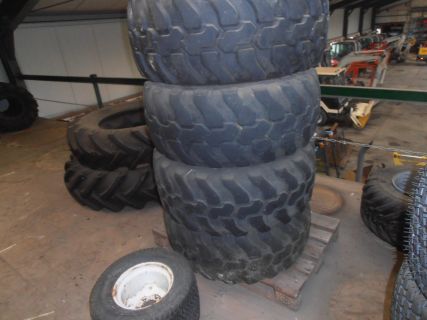 tractor shovel aanhanganger