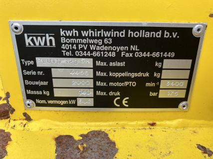 KWH poepzuiger